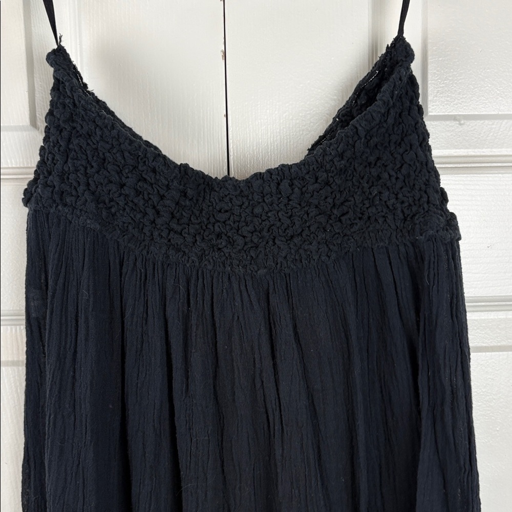 Vintage Patti Cappalli Bi-Rage 70s Boho Ruffle Maxi Dress Size small - Picture 8 of 9